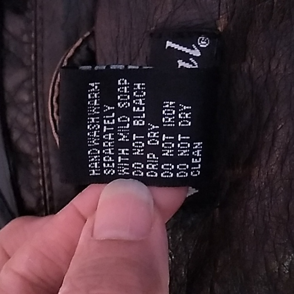Wet Seal Faux Leather Jacket Boys Large - Picture 4 of 4